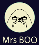 Mrs BOO Mug Shot